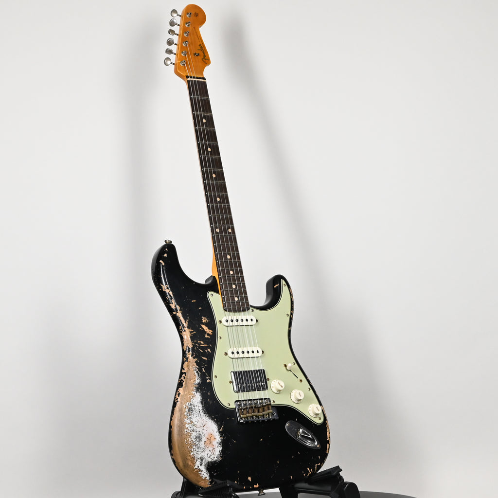 Fender Custom Shop '62 Stratocaster HSS Heavy Relic- Black 2026 (R148053)