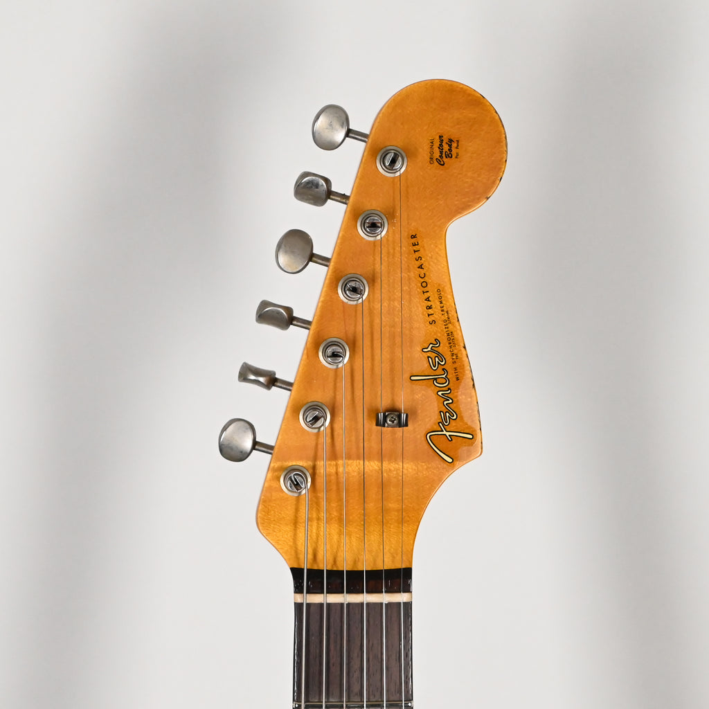 Fender Custom Shop '62 Stratocaster HSS Heavy Relic- Black 2026 (R148053)