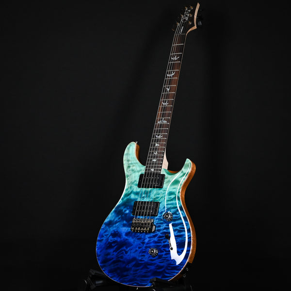 PRS Custom 24 Wood Library w/ 10-Top, Brazilian Rosewood, & DMO Pickups- Blue Fade 2025 (0406649)