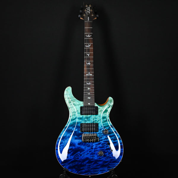 PRS Custom 24 Wood Library w/ 10-Top, Brazilian Rosewood, & DMO Pickups- Blue Fade 2025 (0406649)