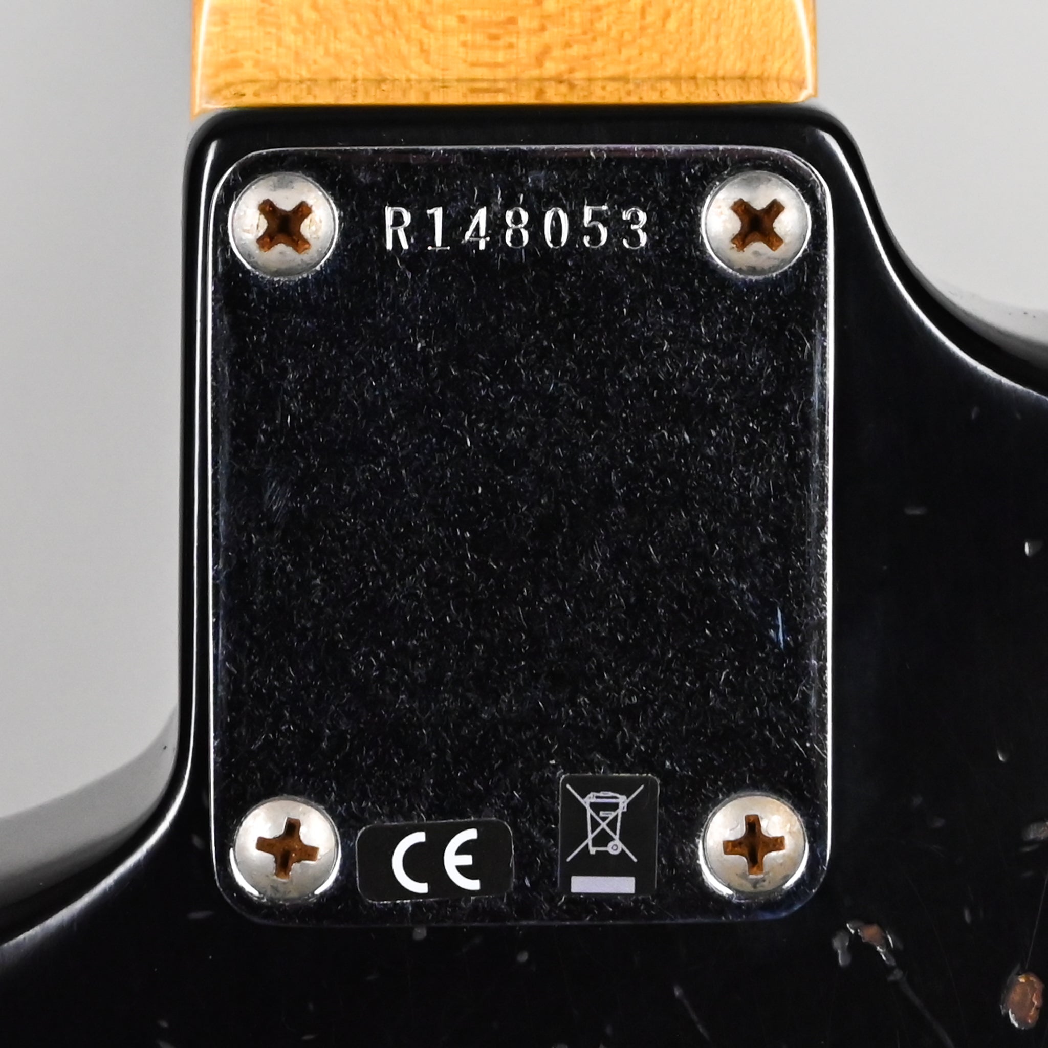 Fender Custom Shop '62 Stratocaster HSS Heavy Relic- Black 2026 (R148053)