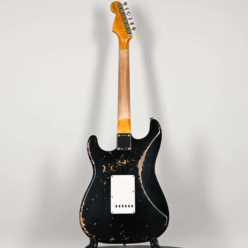 Fender Custom Shop '62 Stratocaster HSS Heavy Relic- Black 2026 (R148053)