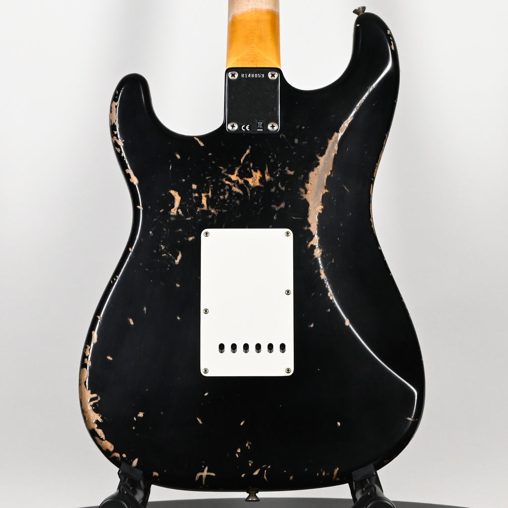 Fender Custom Shop '62 Stratocaster HSS Heavy Relic- Black 2026 (R148053)