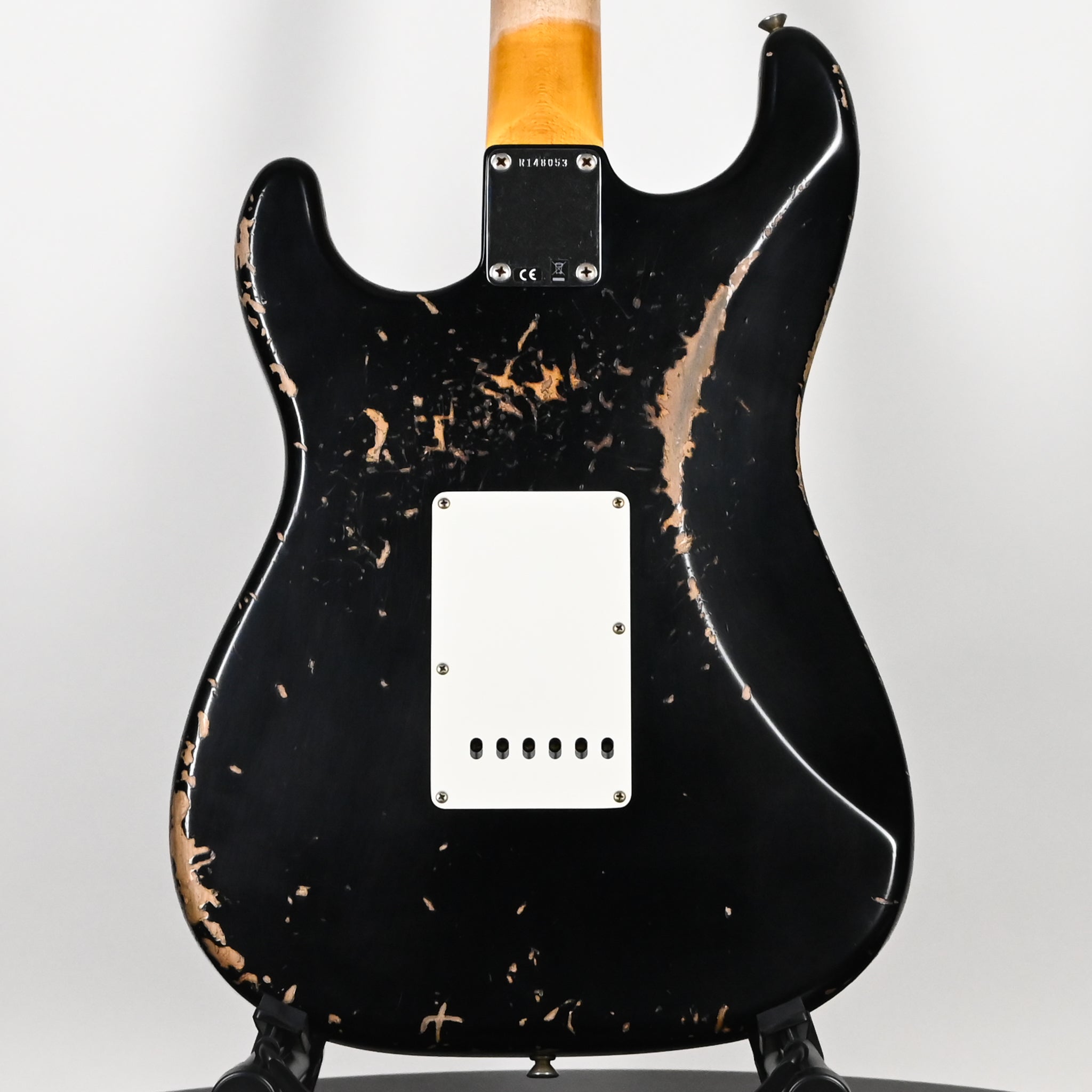Fender Custom Shop '62 Stratocaster HSS Heavy Relic- Black 2026 (R148053)
