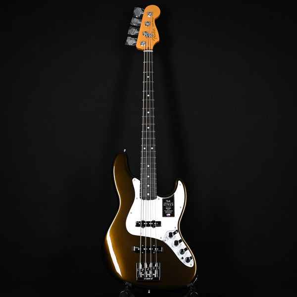 Fender American Ultra II Jazz Bass Ebony Fingerboard Texas Tea 2024 (US24004131)