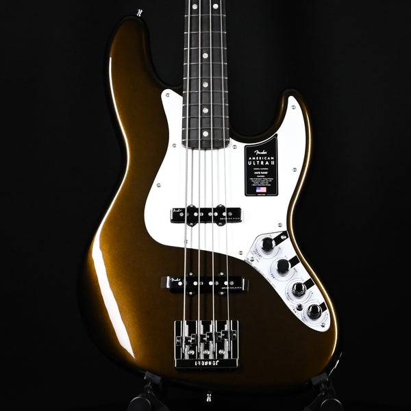 Fender American Ultra II Jazz Bass Ebony Fingerboard Texas Tea 2024 (US24004131)