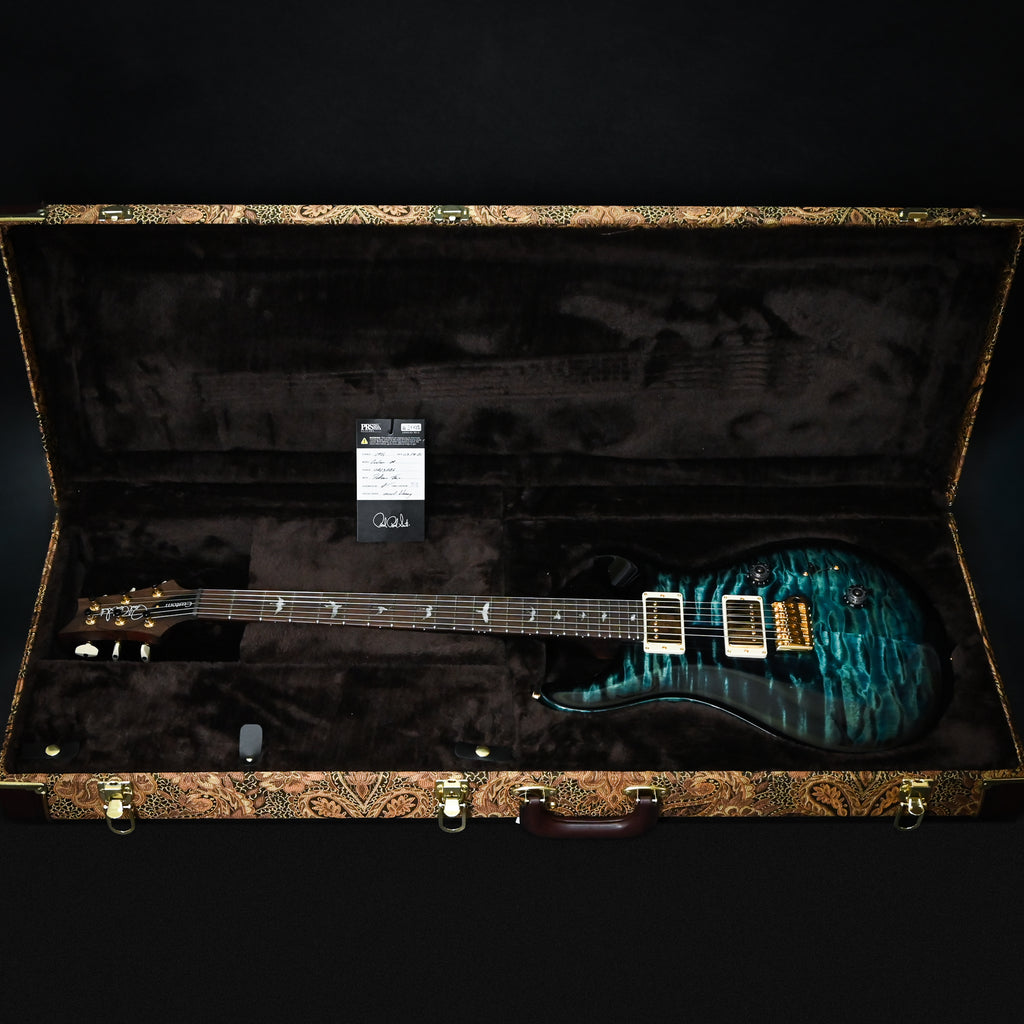 PRS Custom 24 Wood Library w/ 10-Top, Brazilian Rosewood, & 58/15 LT Pickups- Cobalt Smokeburst 2026 (0423886)