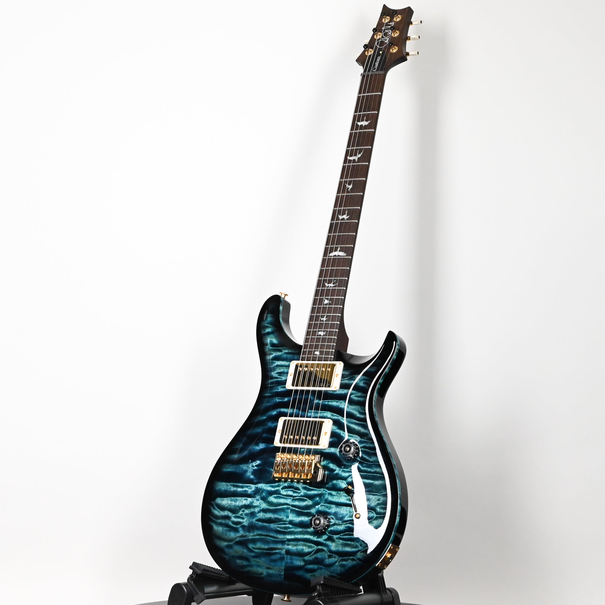 PRS Custom 24 Wood Library w/ 10-Top, Brazilian Rosewood, & 58/15 LT Pickups- Cobalt Smokeburst 2026 (0423886)