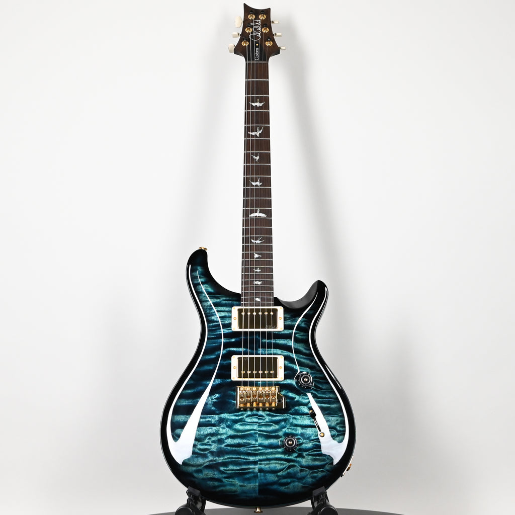 PRS Custom 24 Wood Library w/ 10-Top, Brazilian Rosewood, & 58/15 LT Pickups- Cobalt Smokeburst 2026 (0423886)