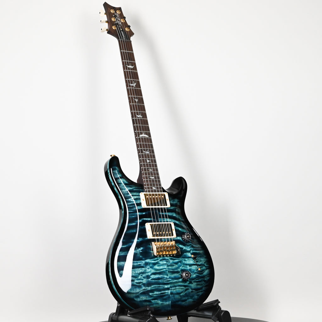 PRS Custom 24 Wood Library w/ 10-Top, Brazilian Rosewood, & 58/15 LT Pickups- Cobalt Smokeburst 2026 (0423886)