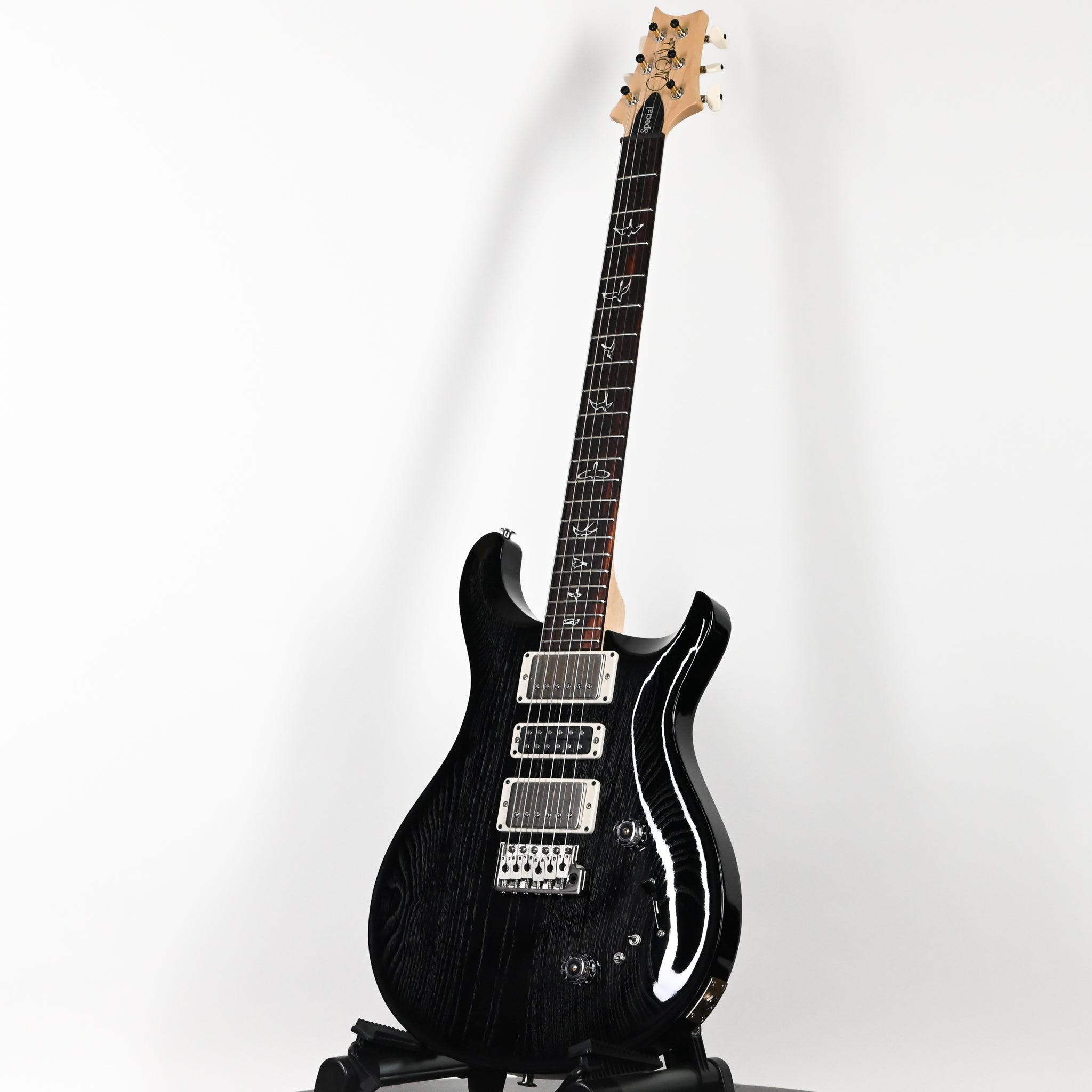 PRS Swamp Ash Special Electric Guitar- Black Doghair Smokeburst 2025 (0410136)