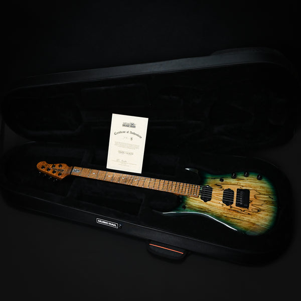 Ernie Ball Music Man JP15 Emerald Glow w/ Roasted Figured Maple Neck *Miami Guitar Exclusive* 2024 (H06726)