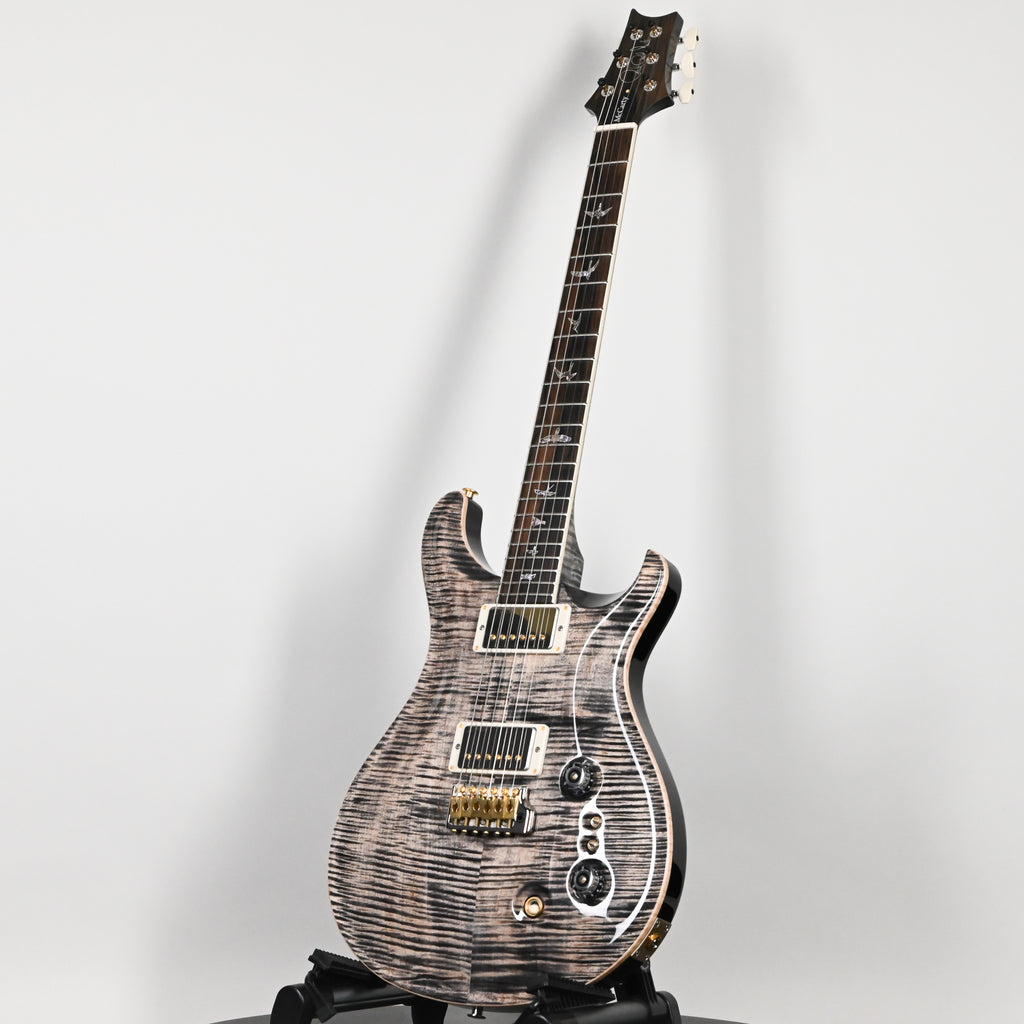 PRS Wood Library McCarty Tremolo w/ 10-Top & "408" Switching- Charcoal Black Back (Natural Binding)- Stained Neck 2026 (0429755)