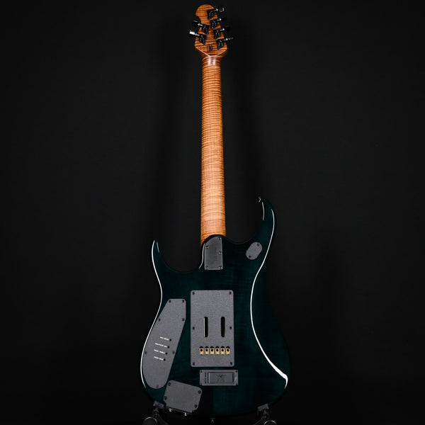 Ernie Ball Music Man JP15 Emerald Glow w/ Roasted Figured Maple Neck *Miami Guitar Exclusive* 2024 (H06726)