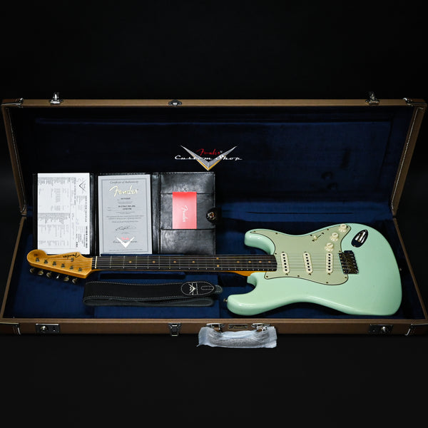 Fender Custom Shop '60 Stratocaster Journeyman- Aged Surf Green 2025 (CZ581756) B-Stock