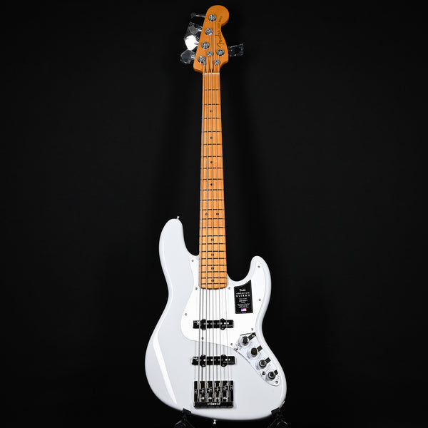 Fender American Ultra II Jazz Bass V w/ Maple Fingerboard- Avalanche 2024 (US24063901)