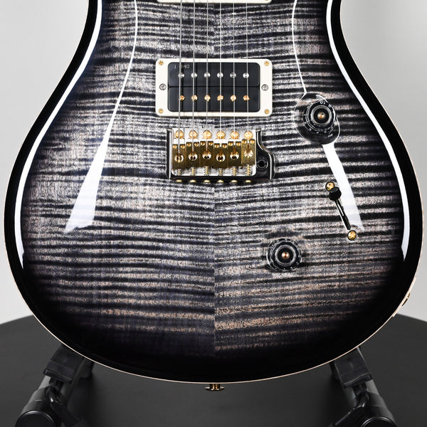 PRS Custom 24 w/ 10-Top & DMO Pickups- Charcoal Burst 2025 (0407354)