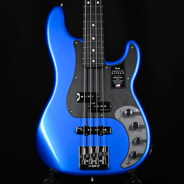 Fender American Ultra II Precision Bass Ebony Fingerboard Noble Blue 2024 (US24021532)