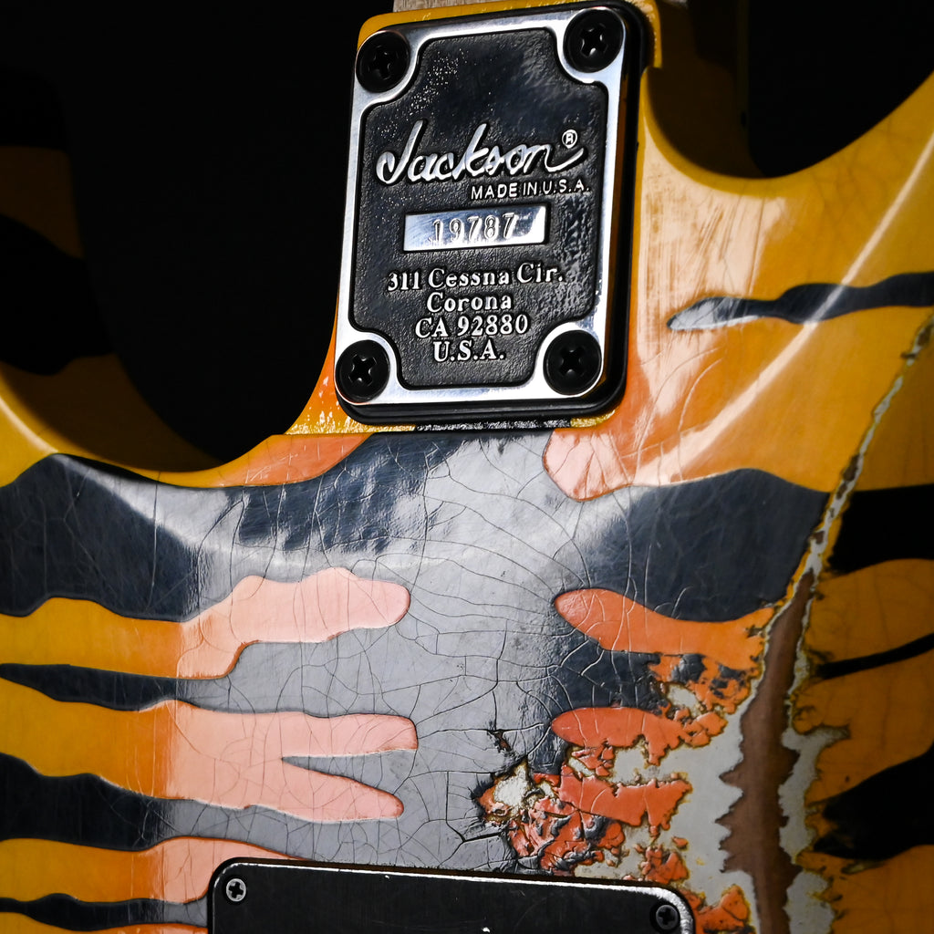 Jackson Custom Shop USA Special Edition Dinky 2H w/ Floyd Rose - Tested Time Bengal Tiger 2026 (XN19787)