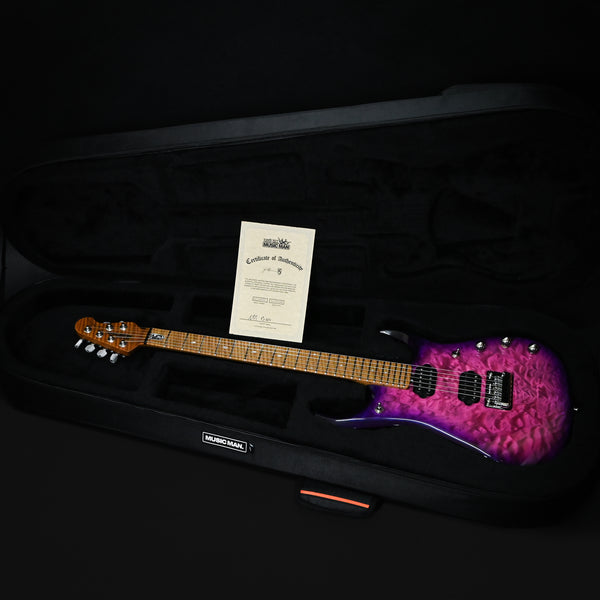 Ernie Ball Music Man JP15 John Petrucci Signature *Miami Guitar Exclusive* - Olallieberry Quilt 2025 (H10835)