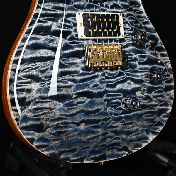 PRS Custom 24 Piezo Wood Library w/ 10-Top & DMO Pickups- Faded Whale Blue 2025 (0409885)