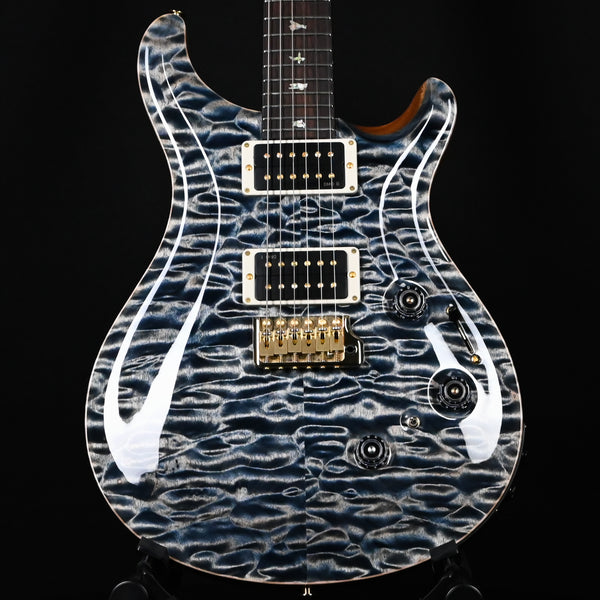 PRS Custom 24 Piezo Wood Library w/ 10-Top & DMO Pickups- Faded Whale Blue 2025 (0409885)