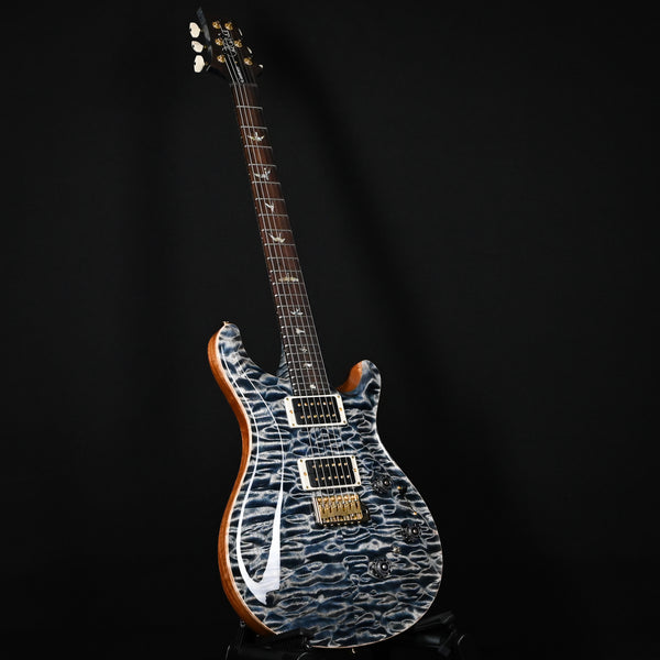 PRS Custom 24 Piezo Wood Library w/ 10-Top & DMO Pickups- Faded Whale Blue 2025 (0409885)