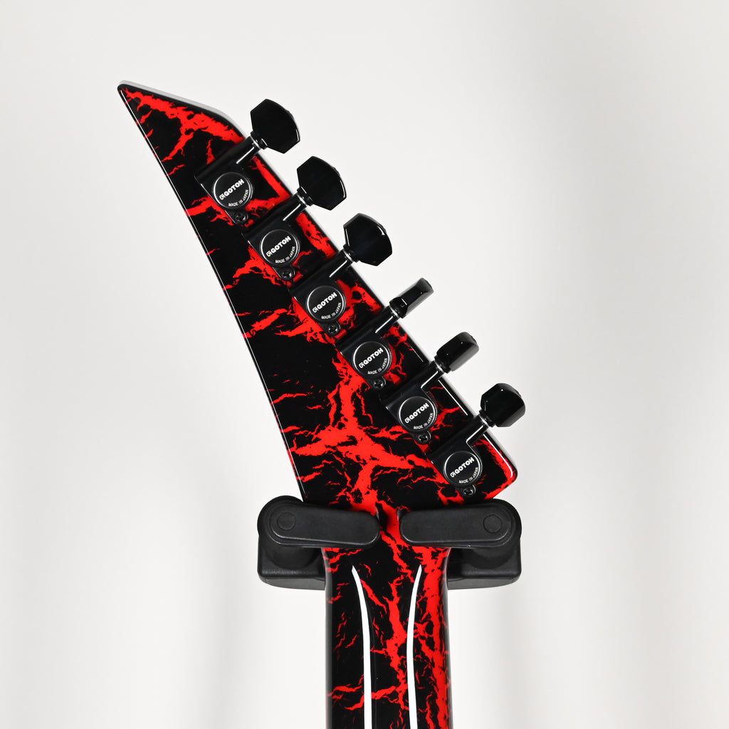 Jackson Custom Shop USA Special Edition King V Electric Guitar- Red Crackle 2026 (J11402)