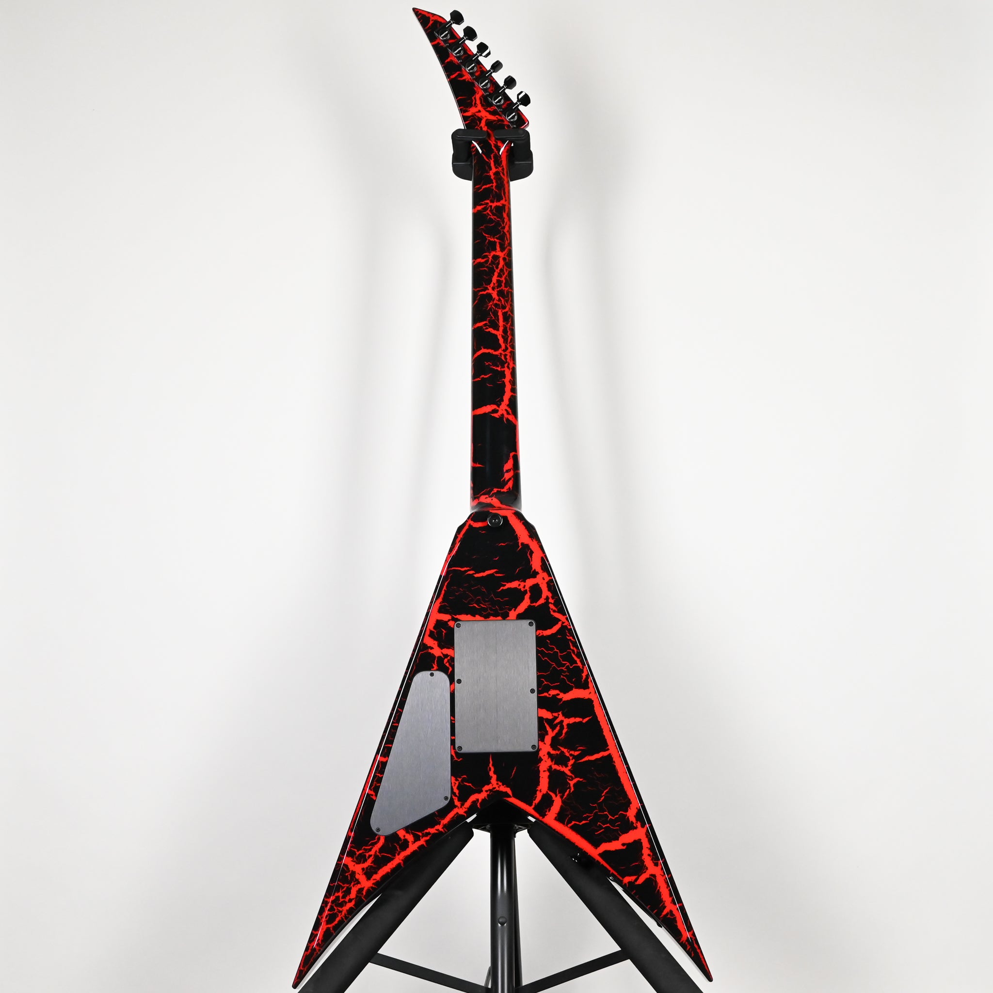 Jackson Custom Shop USA Special Edition King V Electric Guitar- Red Crackle 2026 (J11402)