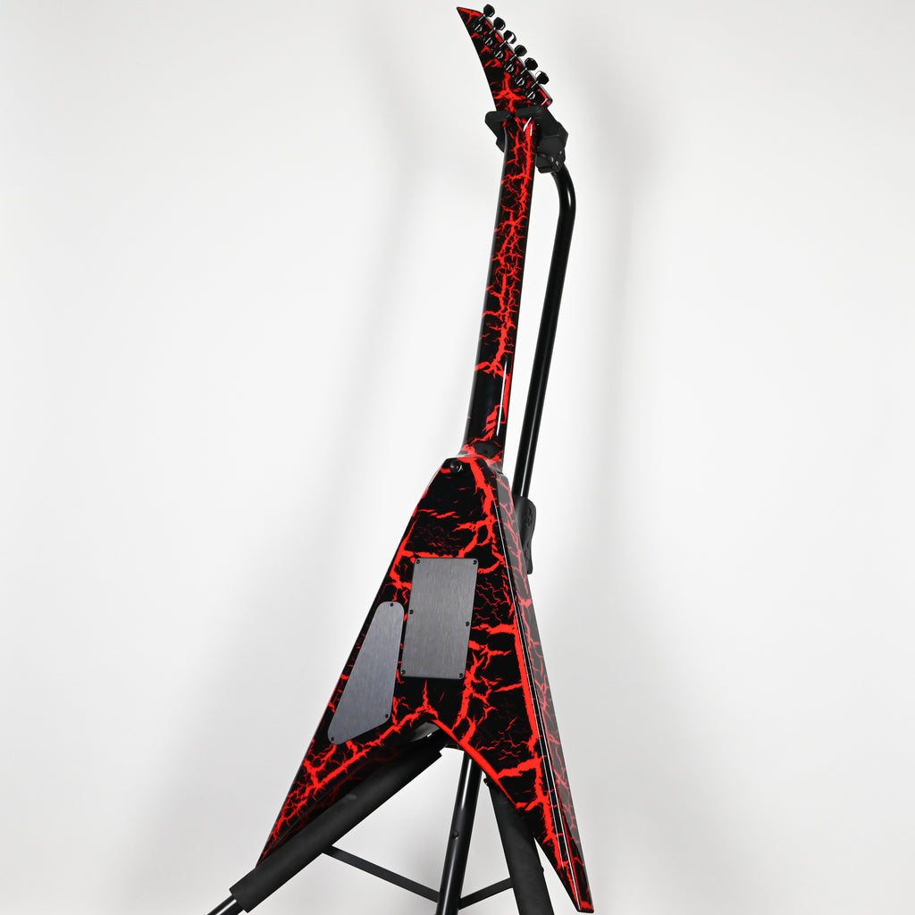 Jackson Custom Shop USA Special Edition King V Electric Guitar- Red Crackle 2026 (J11402)