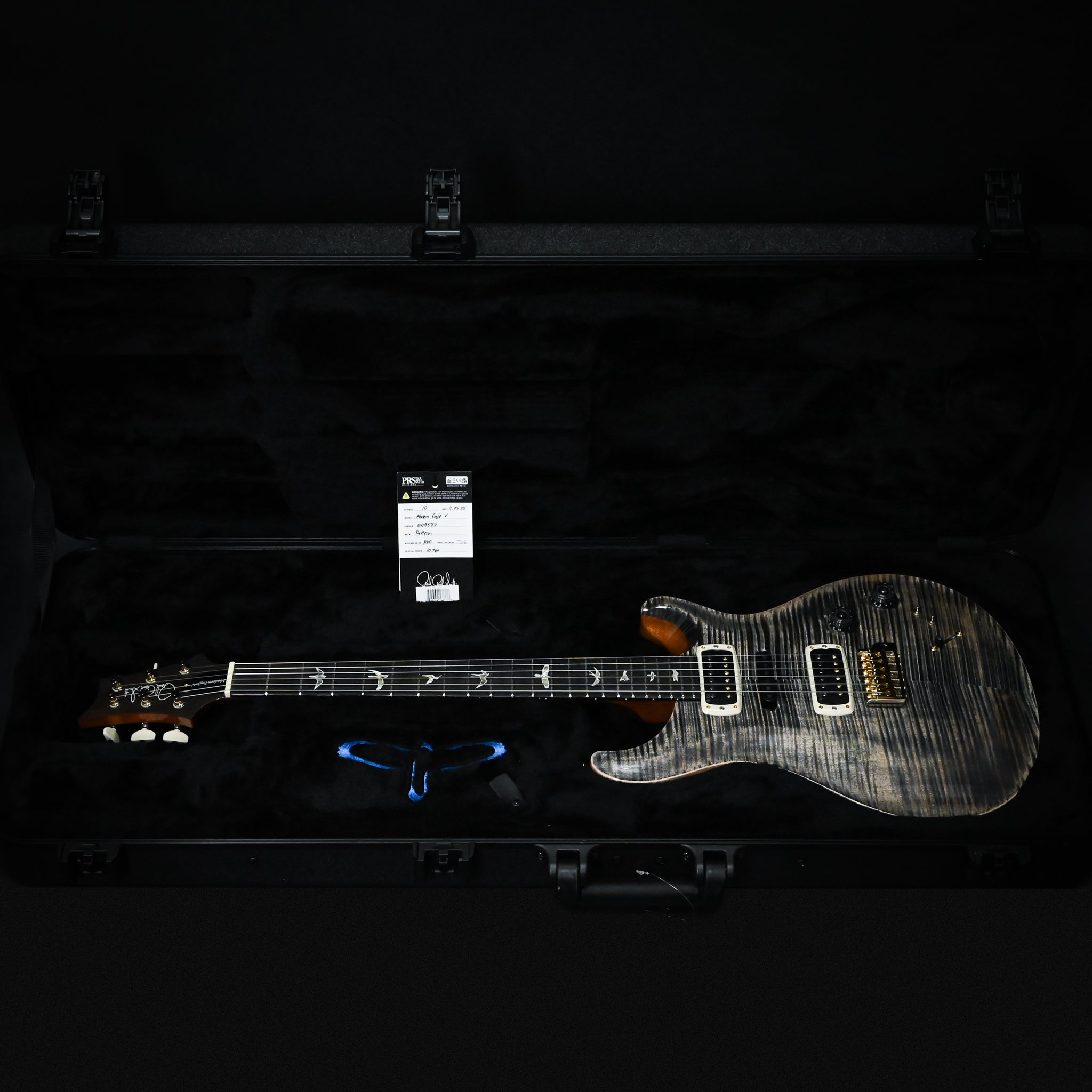 PRS Modern Eagle V w/ 10-Top Electric Guitar- Charcoal 2025 (0419587)