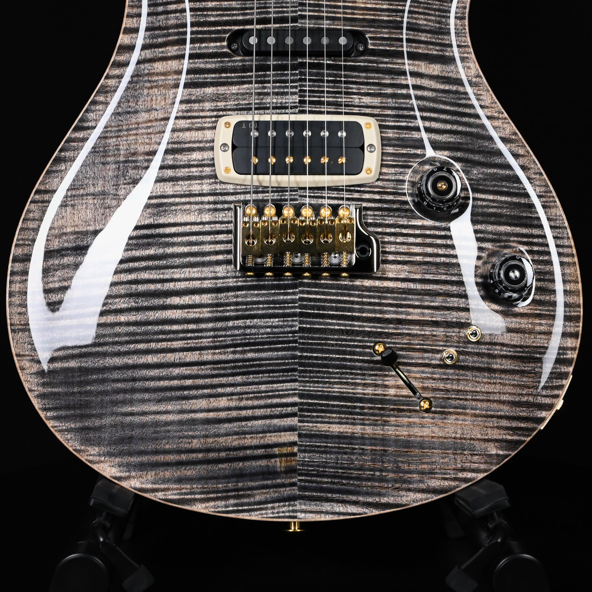 PRS Modern Eagle V w/ 10-Top Electric Guitar- Charcoal 2025 (0419587)