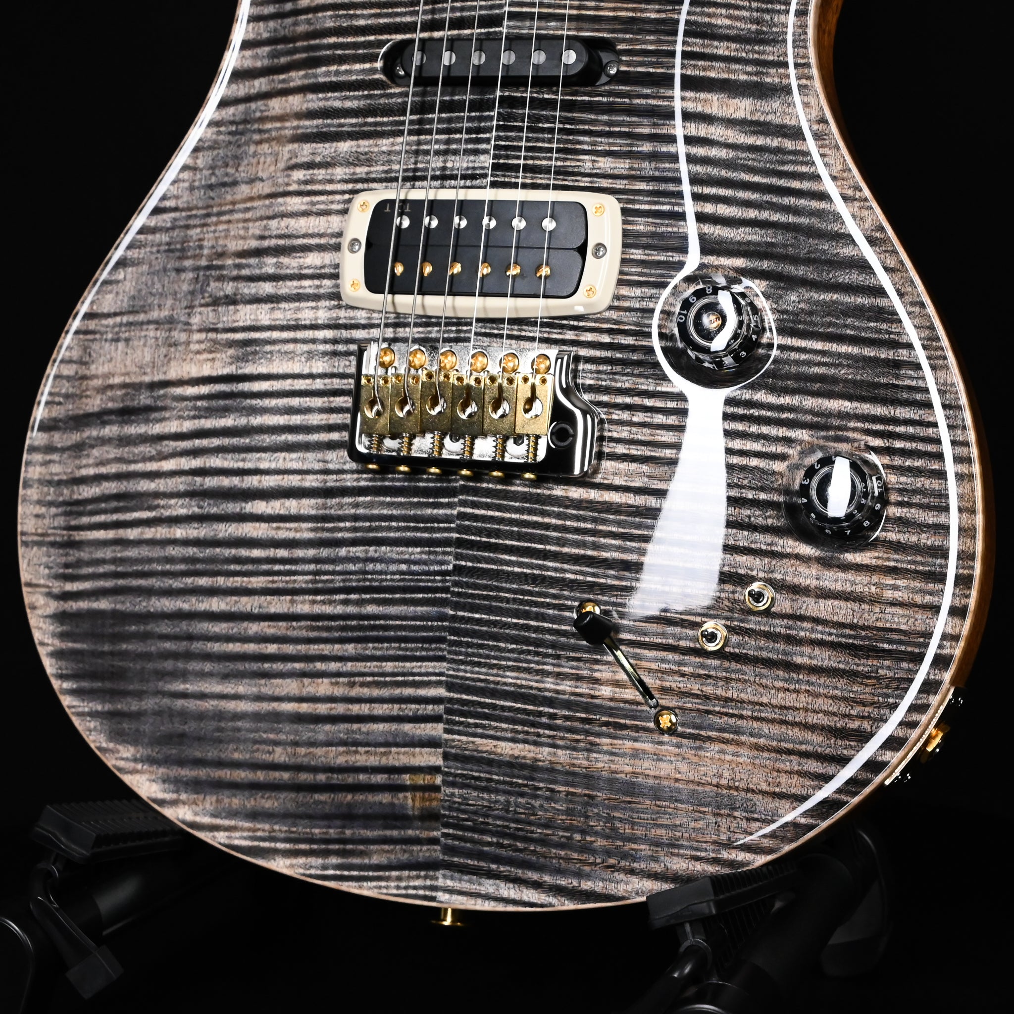 PRS Modern Eagle V w/ 10-Top Electric Guitar- Charcoal 2025 (0419587)