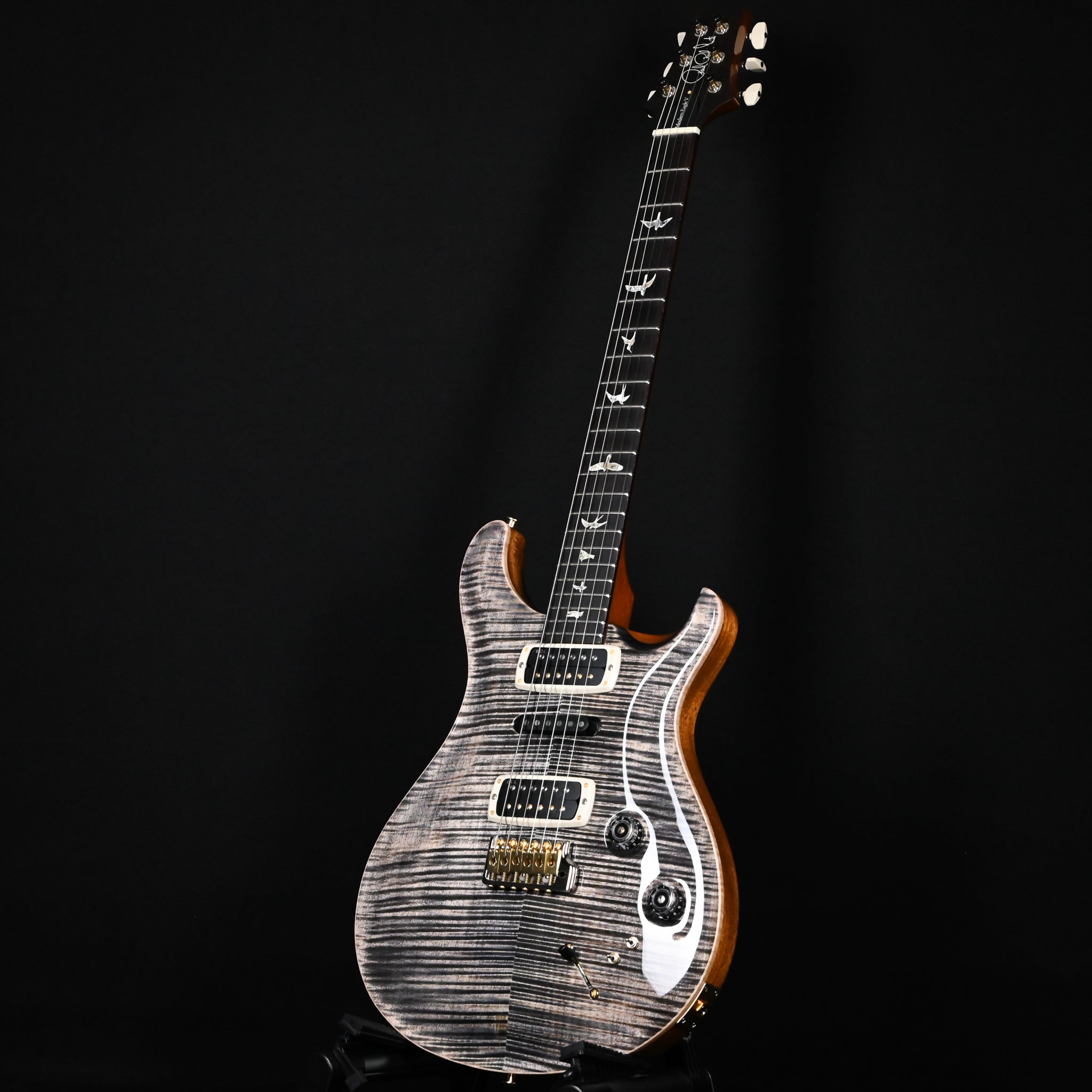 PRS Modern Eagle V w/ 10-Top Electric Guitar- Charcoal 2025 (0419587)