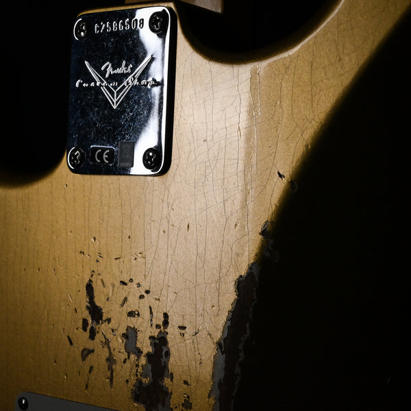 Fender Custom Shop Late-1962 Stratocaster Relic w/ Closet Classic Hardware- Aged Aztec Gold 2025 (CZ586508)
