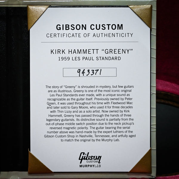 Gibson Custom Kirk Hammett 