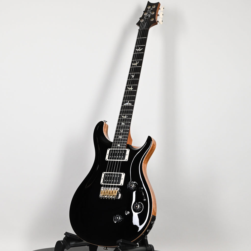 PRS Custom 24 Piezo w/ DMO Pickups Electric Guitar- Black (Natural Back) 2026 (0419114)