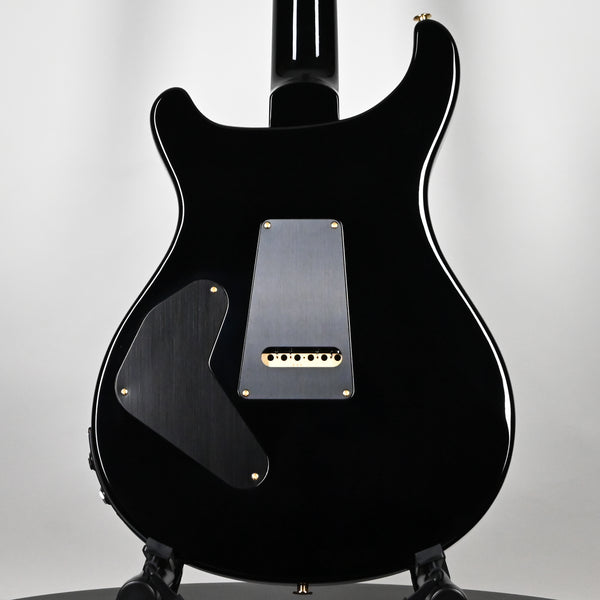 PRS Custom 24 Piezo 10-Top Electric Guitar- Black 2024 (0375817)