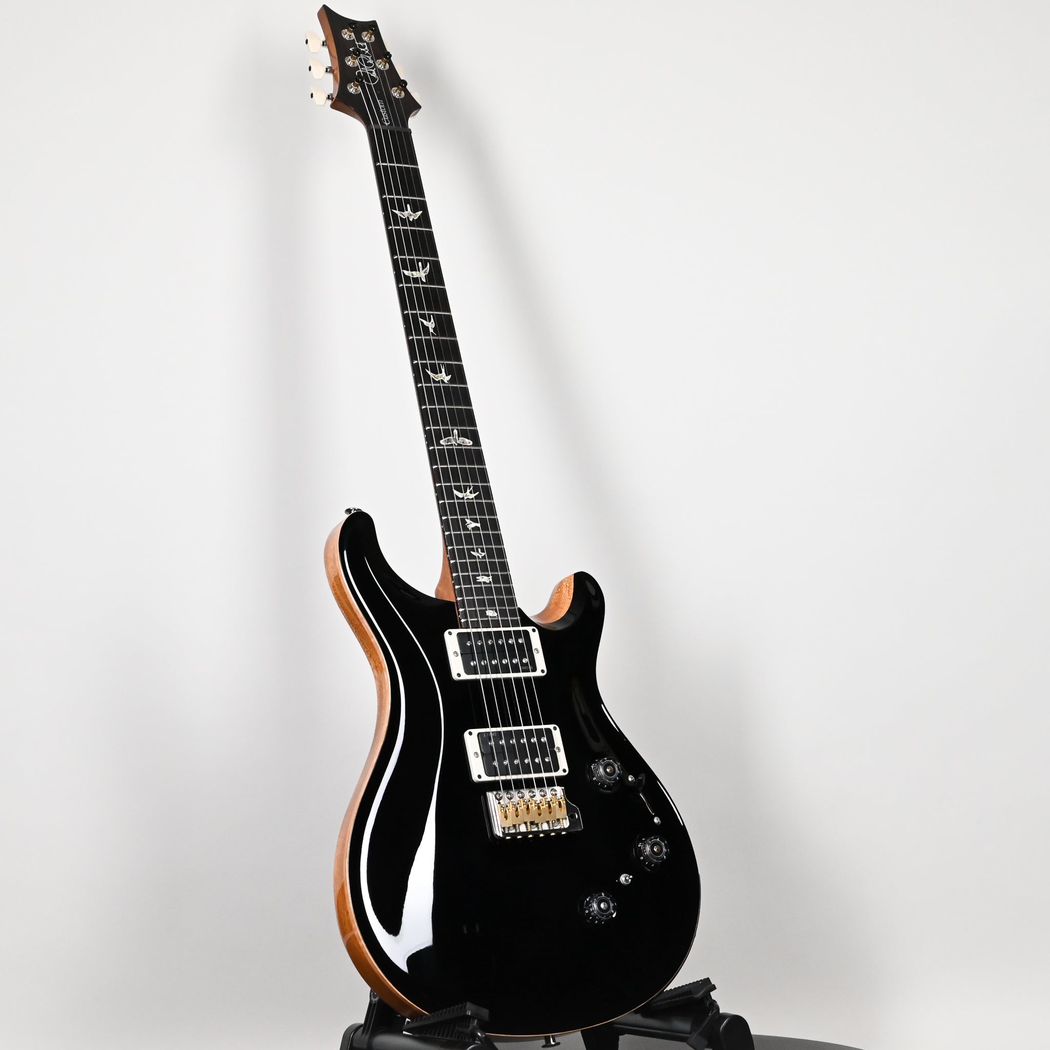 PRS Custom 24 Piezo w/ DMO Pickups Electric Guitar- Black (Natural Back) 2026 (0419114)