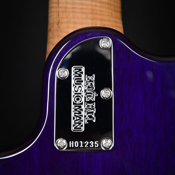 Ernie Ball Music Man JP15 Electric Guitar Purple Nebula Flame 2023 (H01235)