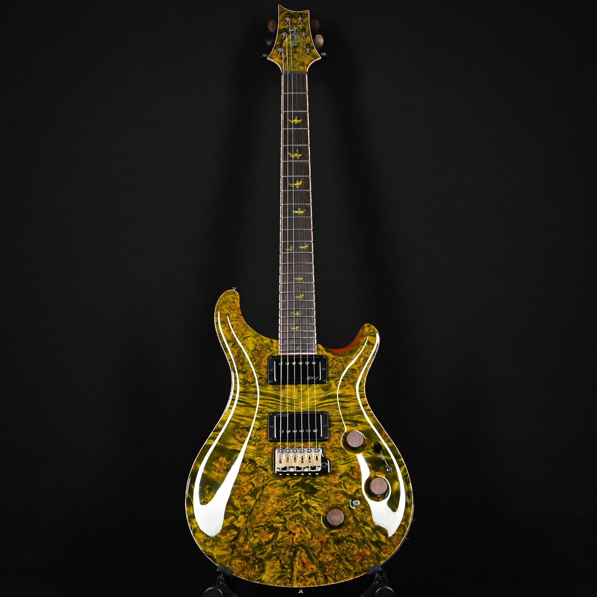 PRS Private Stock #12504 Custom 24 Piezo w/ Brazilian Rosewood Neck- Rainforest 2026 (0431183)
