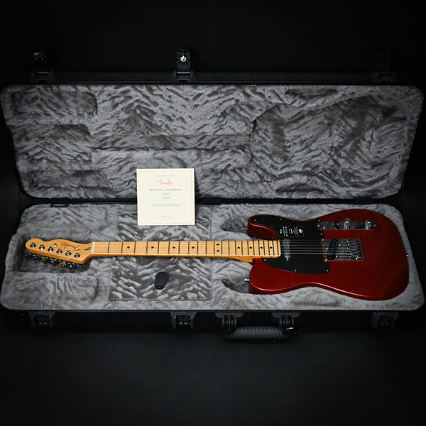 Fender American Ultra II Telecaster Maple Fingerboard Sinister Red 2024 (US24065736)