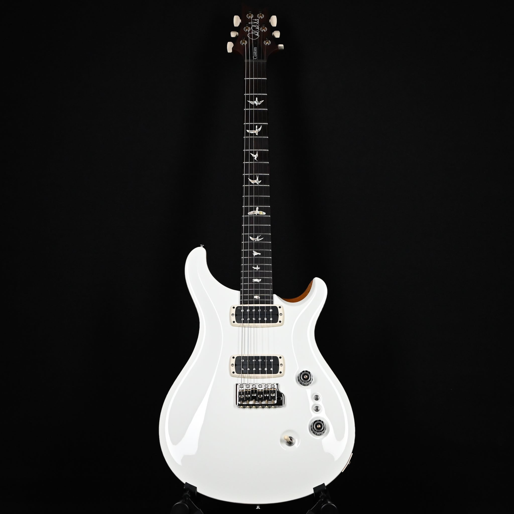 PRS Custom 24-08 Electric Guitar- Antique White Top (Natural Back) 2026 (0429742)