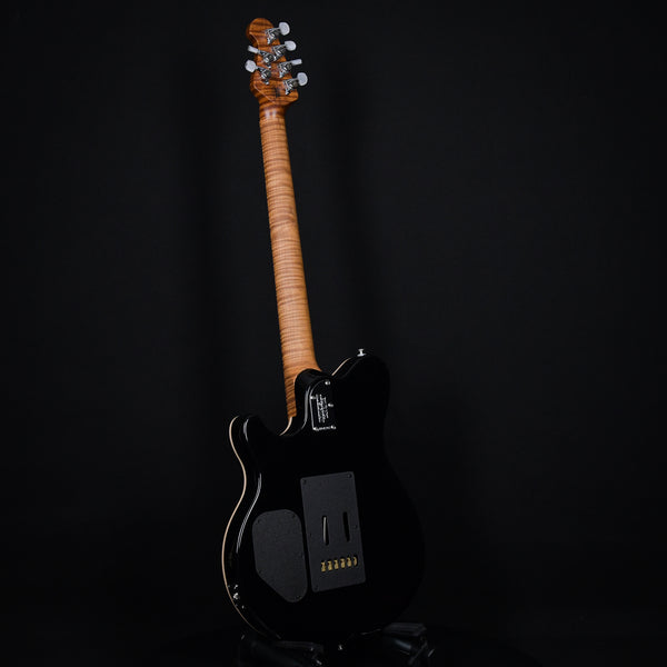 Ernie Ball Music Man Axis Super Sport Guitar Yucatan Blue Flame Top 2023 ( H04205 )