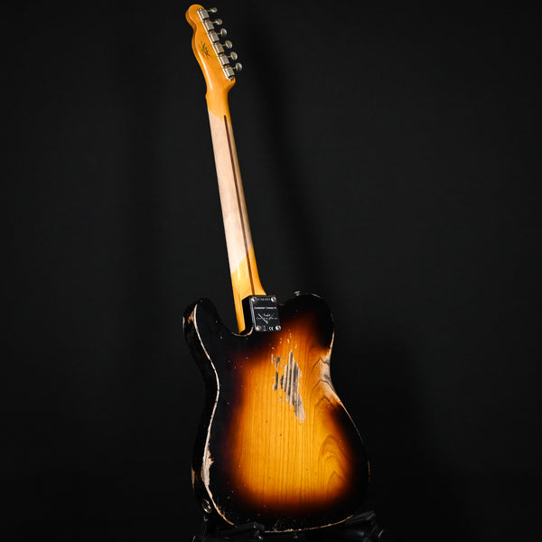 Fender Custom Shop Limited Edition CuNiFe Blackguard Telecaster w/ Bigsby, Heavy Relic- Faded Aged Wide Fade 2 Tone Sunburst (CZ584884)