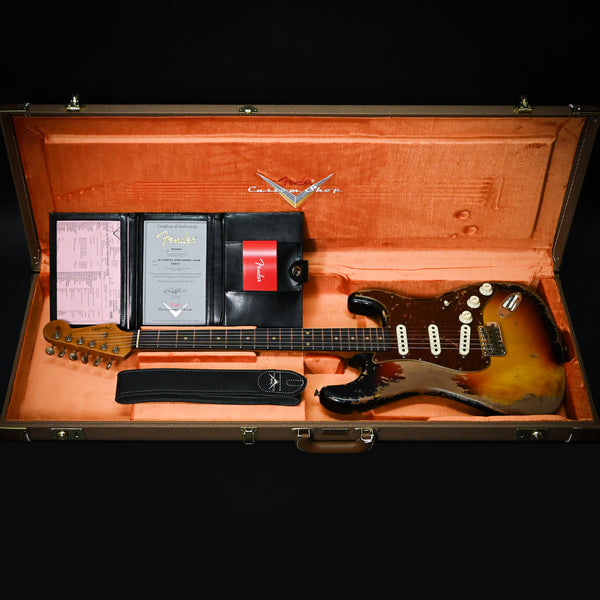 Fender Custom Shop Limited Edition Roasted '61 Stratocaster Super Heavy Relic- Aged 3 Color Sunburst 2025 (CZ585111)