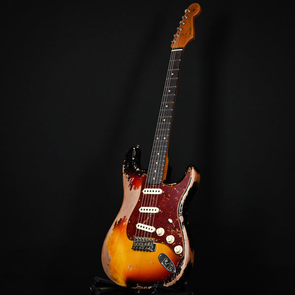 Fender Custom Shop Limited Edition Roasted '61 Stratocaster Super Heavy Relic- Aged 3 Color Sunburst 2025 (CZ585111)