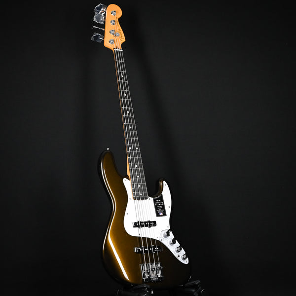 Fender American Ultra II Jazz Bass w/ Ebony Fingerboard- Texas Tea 2024 (US24002770)