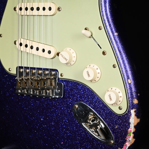 Fender Custom Shop 1962 Stratocaster w/ Josefina Handwound Pickups Heavy Relic- Purple Sparkle/ Pink Paisley 2025 (R144972)