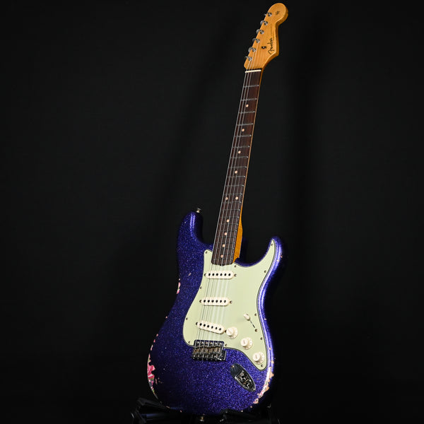 Fender Custom Shop 1962 Stratocaster w/ Josefina Handwound Pickups Heavy Relic- Purple Sparkle/ Pink Paisley 2025 (R144972)